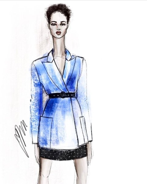 Fashion иллюстрация